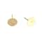 Gold Flat Earring Posts by Bead Landing&#x2122;
